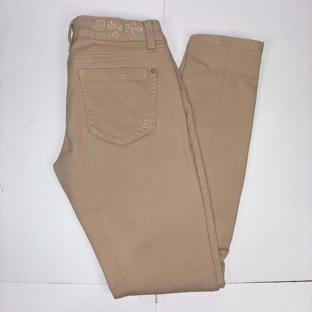 Indigo Rein Women Skinny Jeans Tan Size 7
